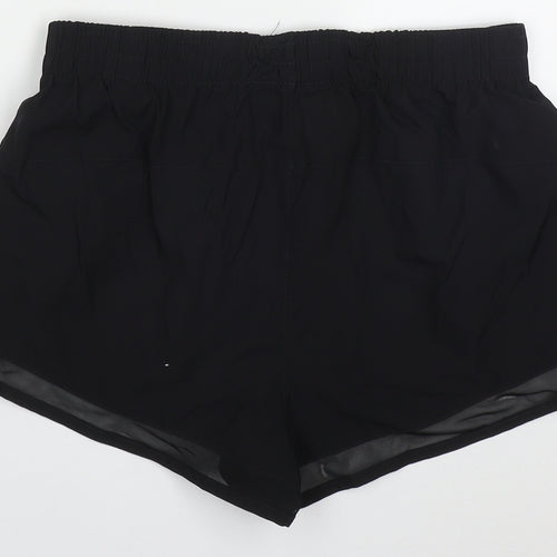 Primark Womens Black  Polyester Athletic Shorts Size 12  Regular