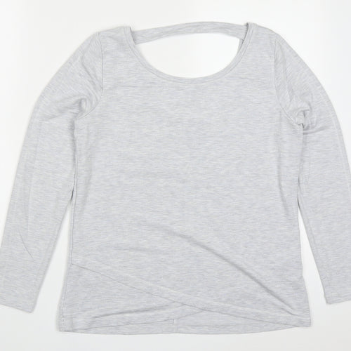 NEXT Womens Grey  Modal Pullover Sweatshirt Size 12  Pullover