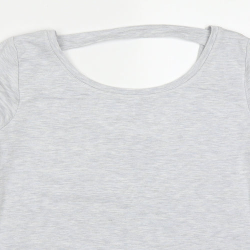 NEXT Womens Grey  Modal Pullover Sweatshirt Size 12  Pullover