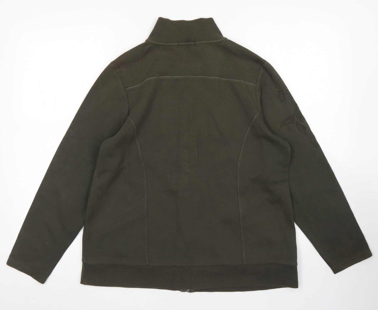 DASH Womens Green   Jacket  Size 14  Zip