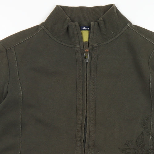 DASH Womens Green   Jacket  Size 14  Zip