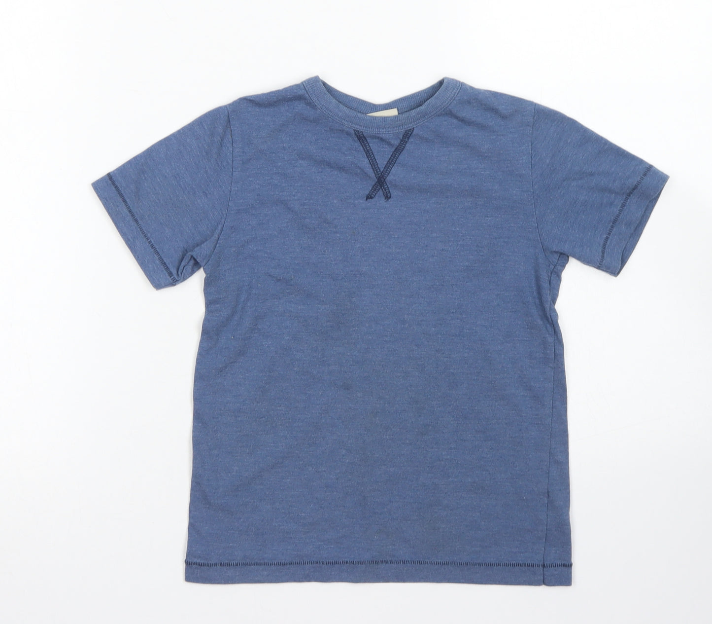NEXT Boys Blue  Cotton Basic T-Shirt Size 5 Years Crew Neck