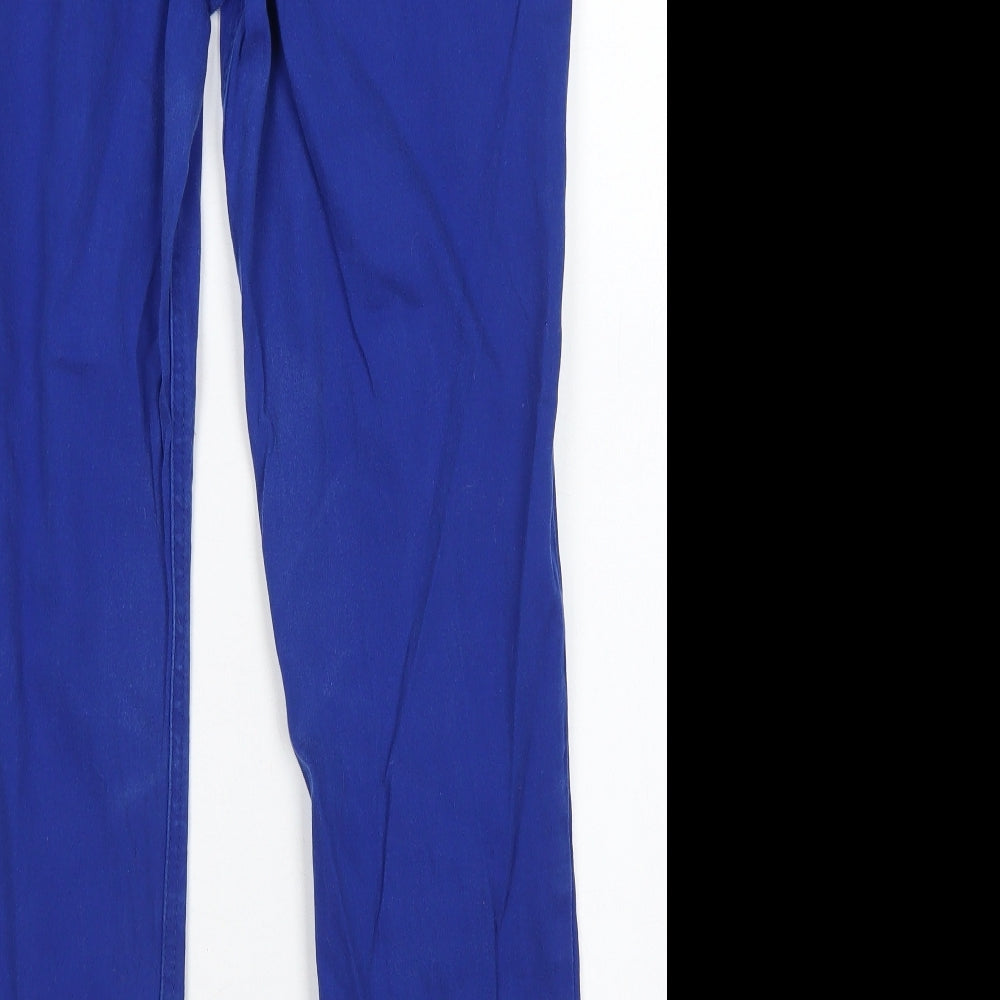 BHS Womens Blue  Cotton Jegging Jeans Size 18 L26 in Regular