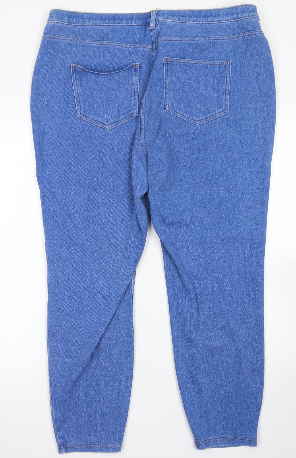NEXT Womens Blue  Cotton Jegging Jeans Size 20 L25 in Regular