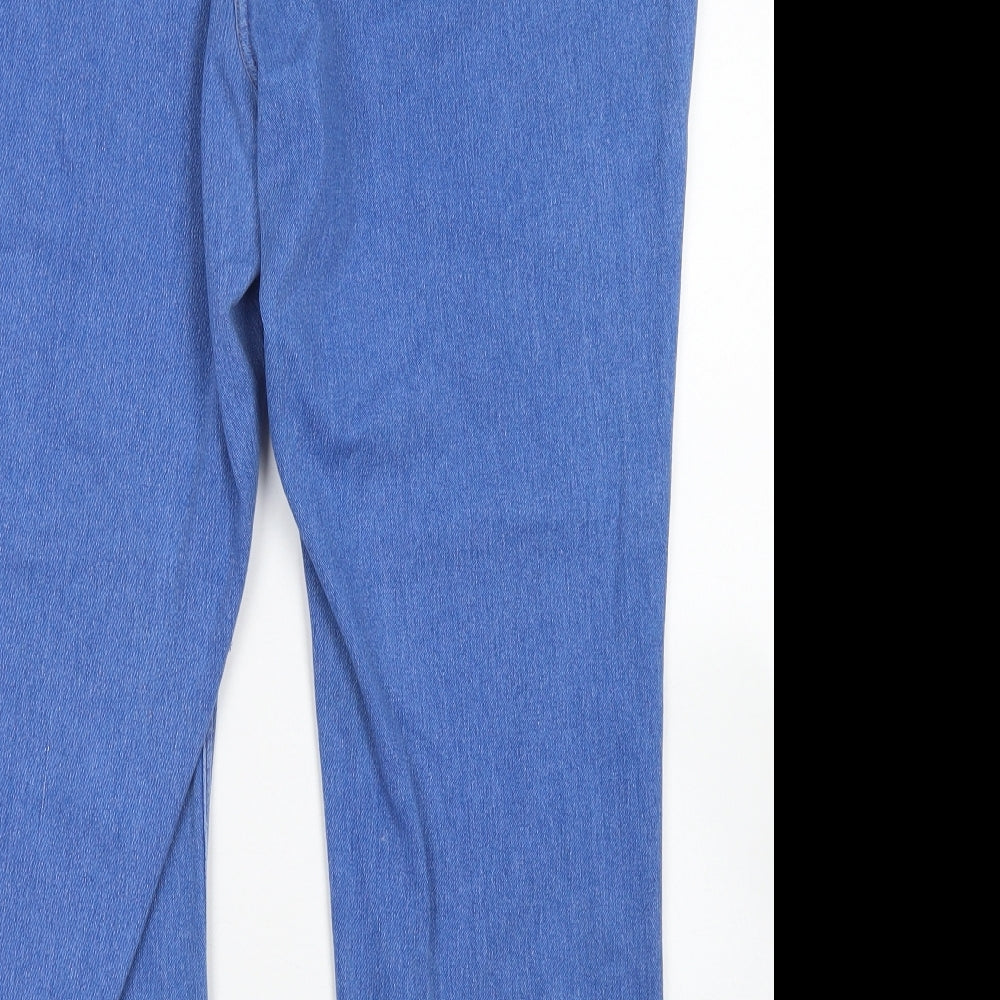 NEXT Womens Blue  Cotton Jegging Jeans Size 20 L25 in Regular