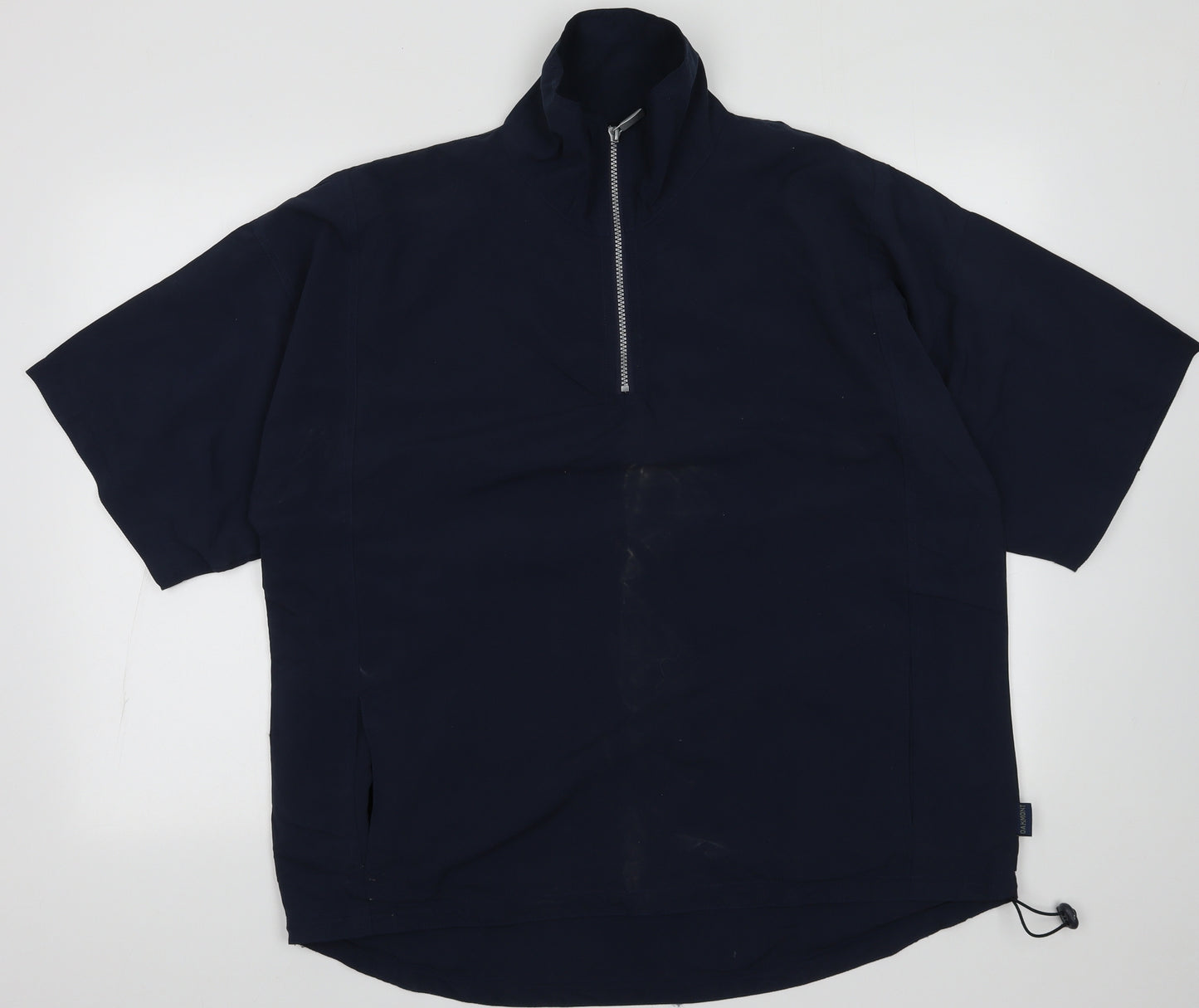 dakmont Mens Blue   Windbreaker Jacket Size L  Zip