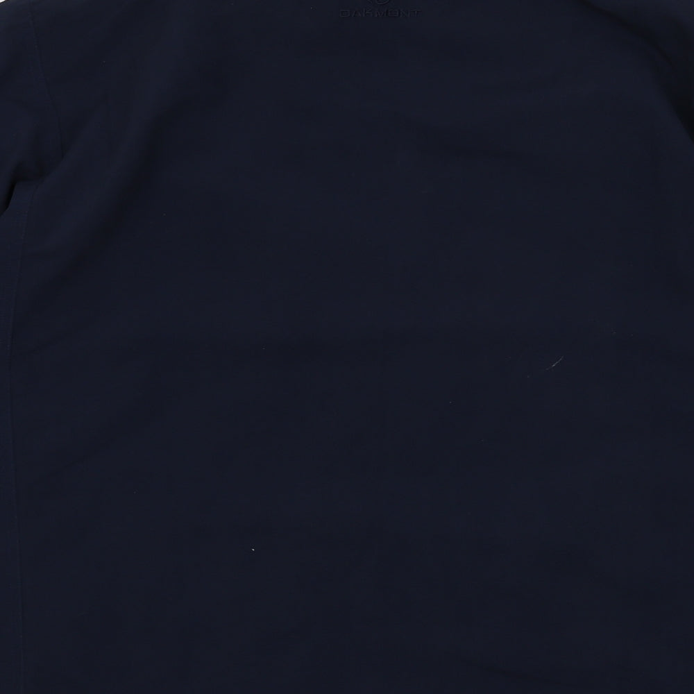 dakmont Mens Blue   Windbreaker Jacket Size L  Zip