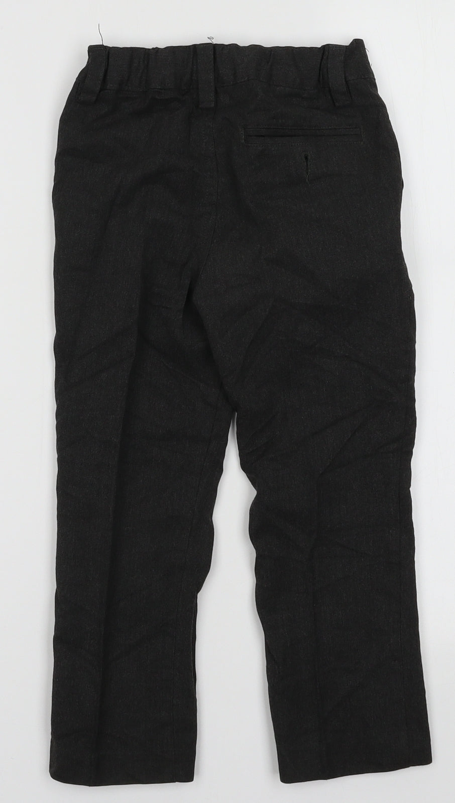 NEXT Boys Grey  Polyester Capri Trousers Size 5 Years  Regular Hook & Eye - School