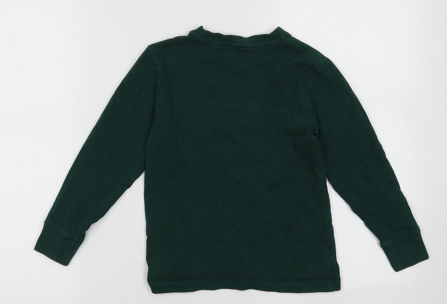 NEXT Boys Green  Cotton Pullover Sweatshirt Size 6 Years  Pullover