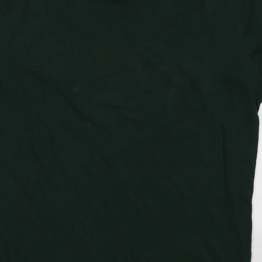 Ralph Lauren Mens Green  Cotton  T-Shirt Size M Crew Neck