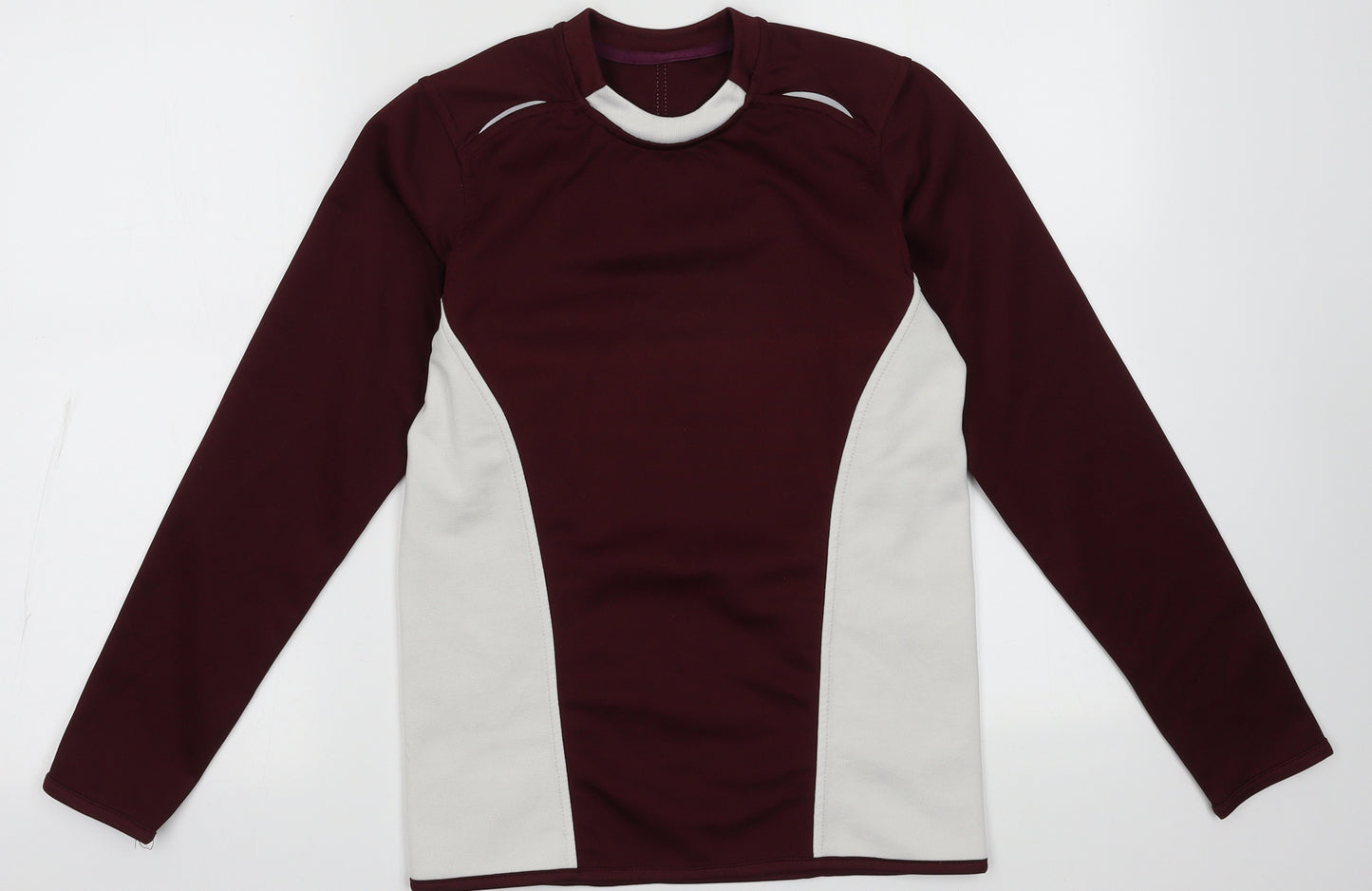 Aptus Mens Purple  Polyester Pullover Sweatshirt Size S