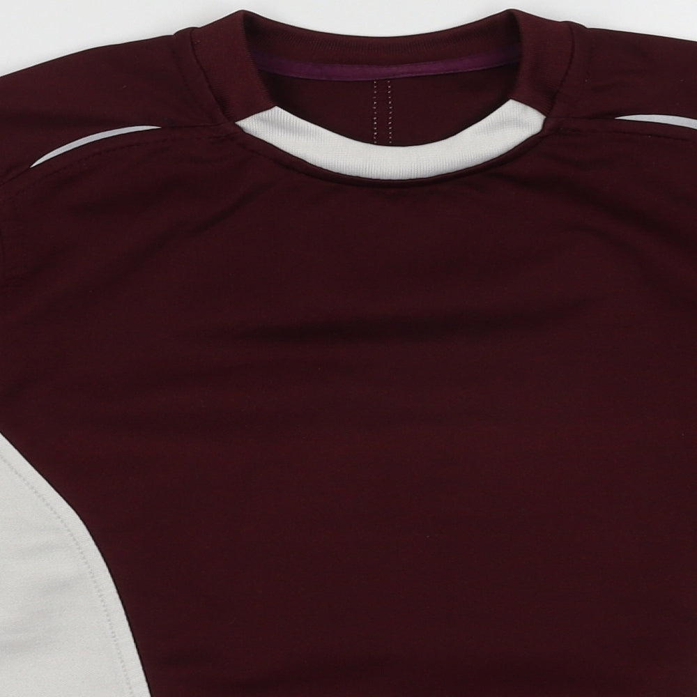 Aptus Mens Purple  Polyester Pullover Sweatshirt Size S