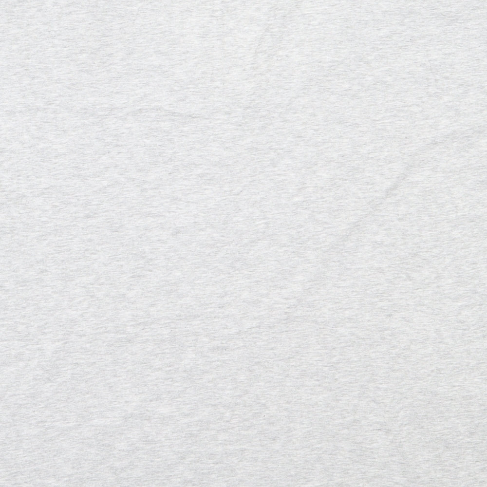NEXT Womens Grey  Cotton Basic T-Shirt Size 14 Round Neck