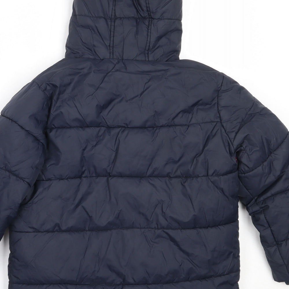 NEXT Boys Blue   Puffer Jacket Coat Size 5 Years