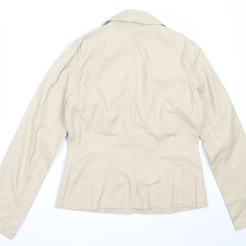 Editions Womens Beige   Jacket  Size 12
