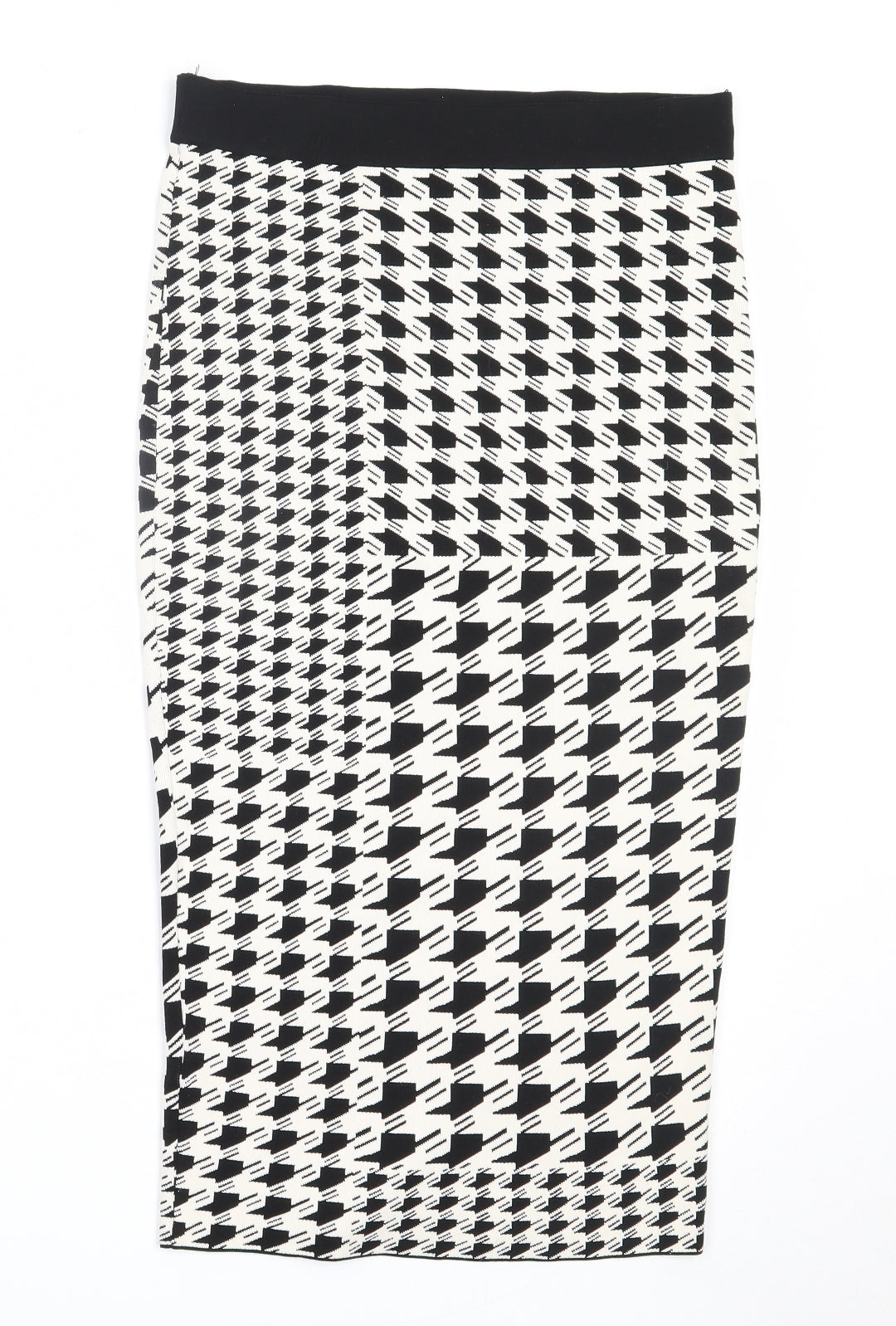 River Island Womens White  Polyamide Straight & Pencil Skirt Size 8