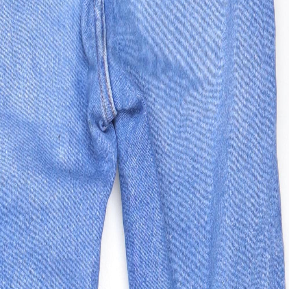 New Look Womens Blue  Cotton Skinny Jeans Size 6 L23 in Regular