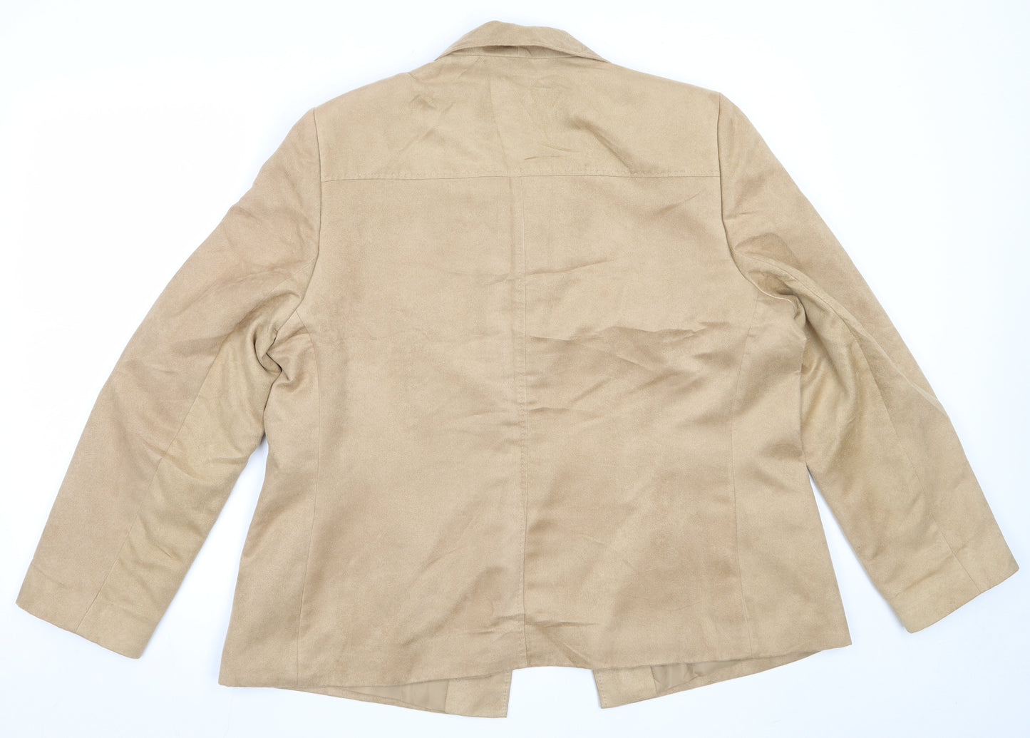 EWM Womens Beige   Jacket  Size 20
