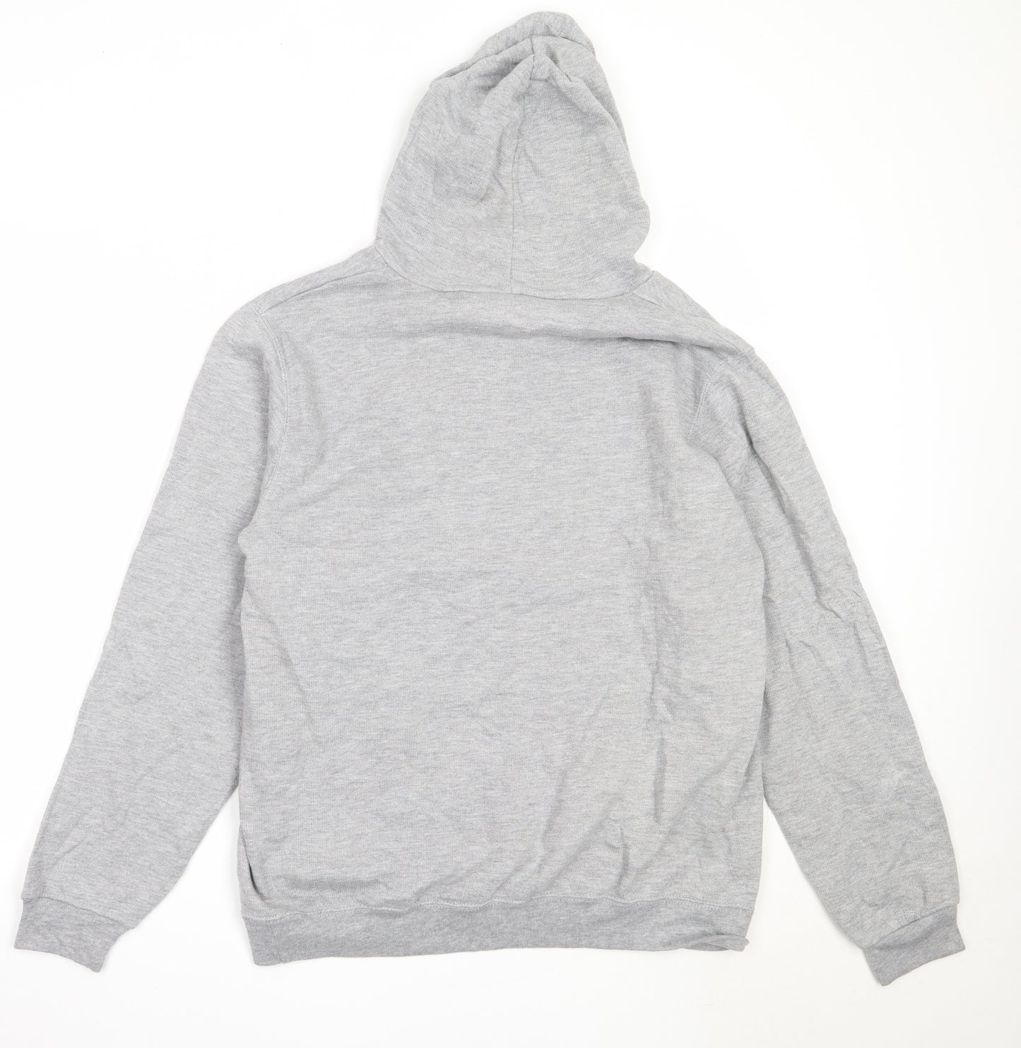 Life Is Too Shirt Mens Grey  Polyester Pullover Hoodie Size XL