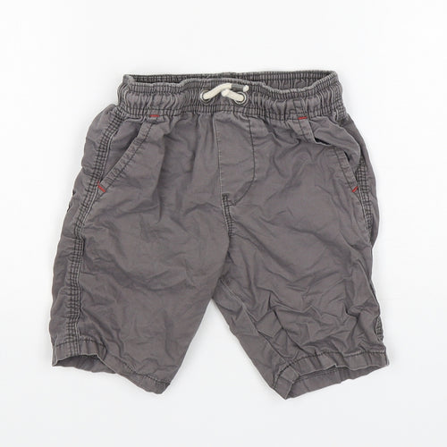 NEXT Boys Grey  Cotton Chino Shorts Size 5 Years  Regular