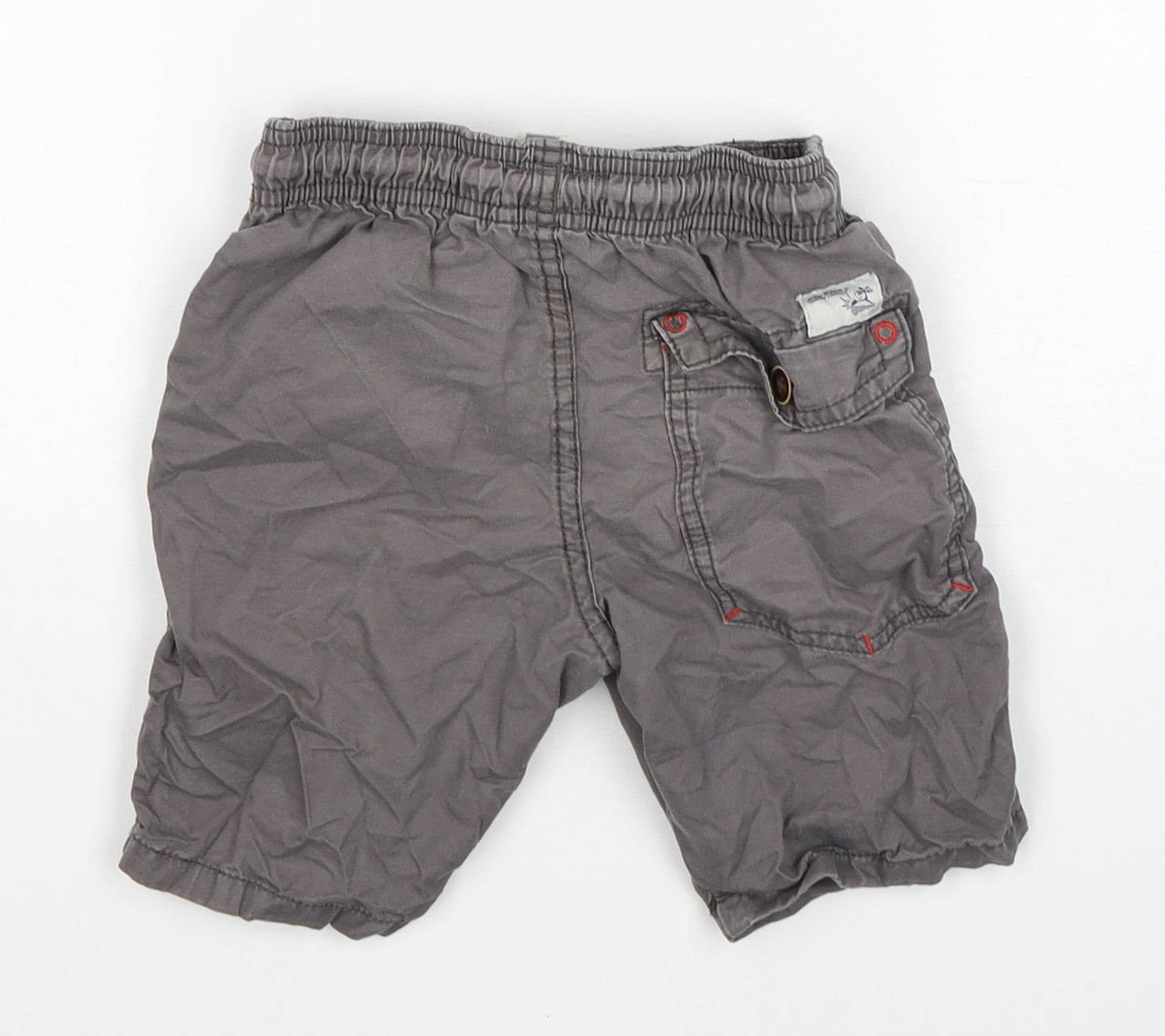 NEXT Boys Grey  Cotton Chino Shorts Size 5 Years  Regular