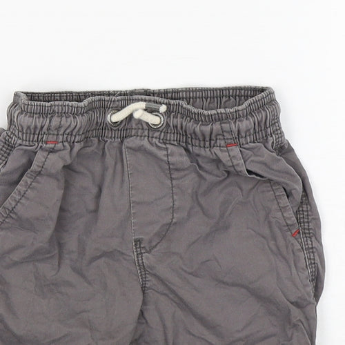 NEXT Boys Grey  Cotton Chino Shorts Size 5 Years  Regular