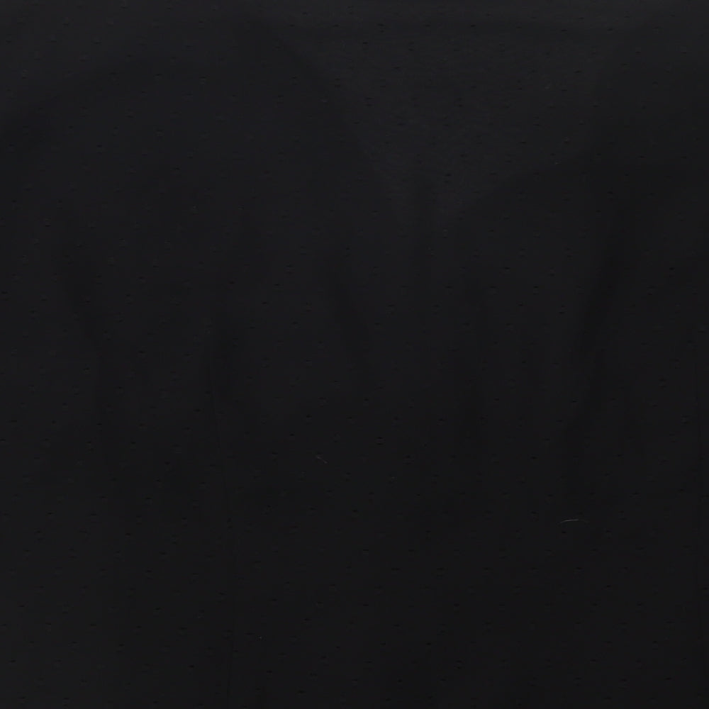 South Womens Black  Polyester Basic Blouse Size 20 V-Neck
