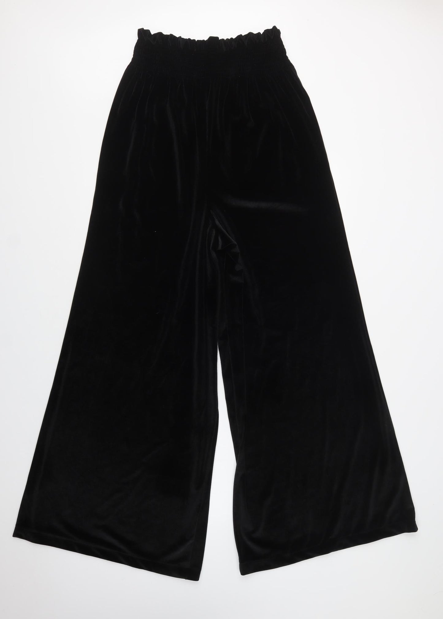 ASOS Womens Black  Polyester Trousers  Size 18 L31 in Regular Zip