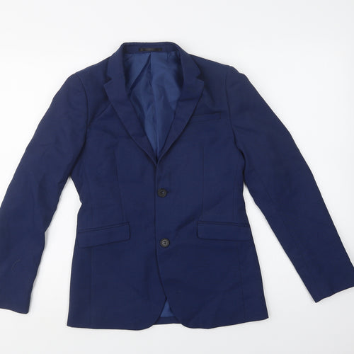 Matalan Boys Blue   Jacket Blazer Size 12 Years  Button