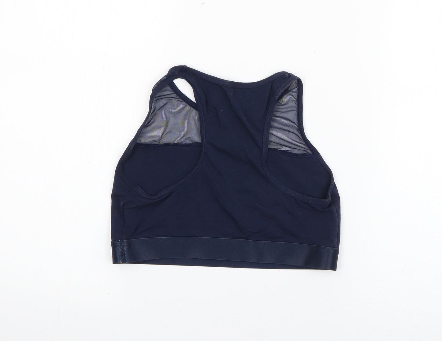 Tommy Bahama Womens Blue  Polyester Basic Tank Size M Round Neck