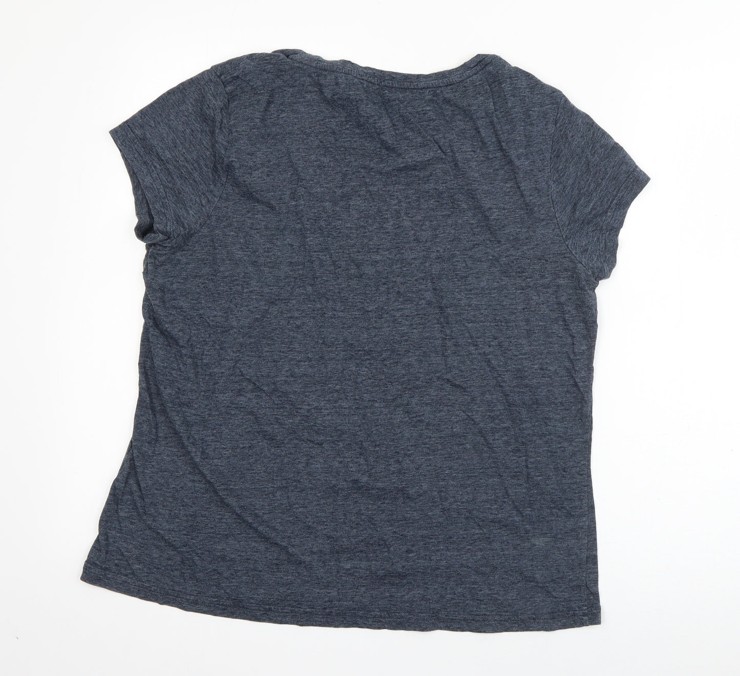 Jack Wills Mens Blue  Cotton  T-Shirt Size 16 Square Neck