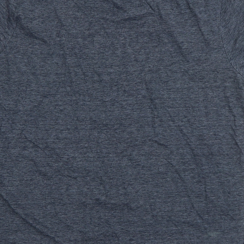 Jack Wills Mens Blue  Cotton  T-Shirt Size 16 Square Neck
