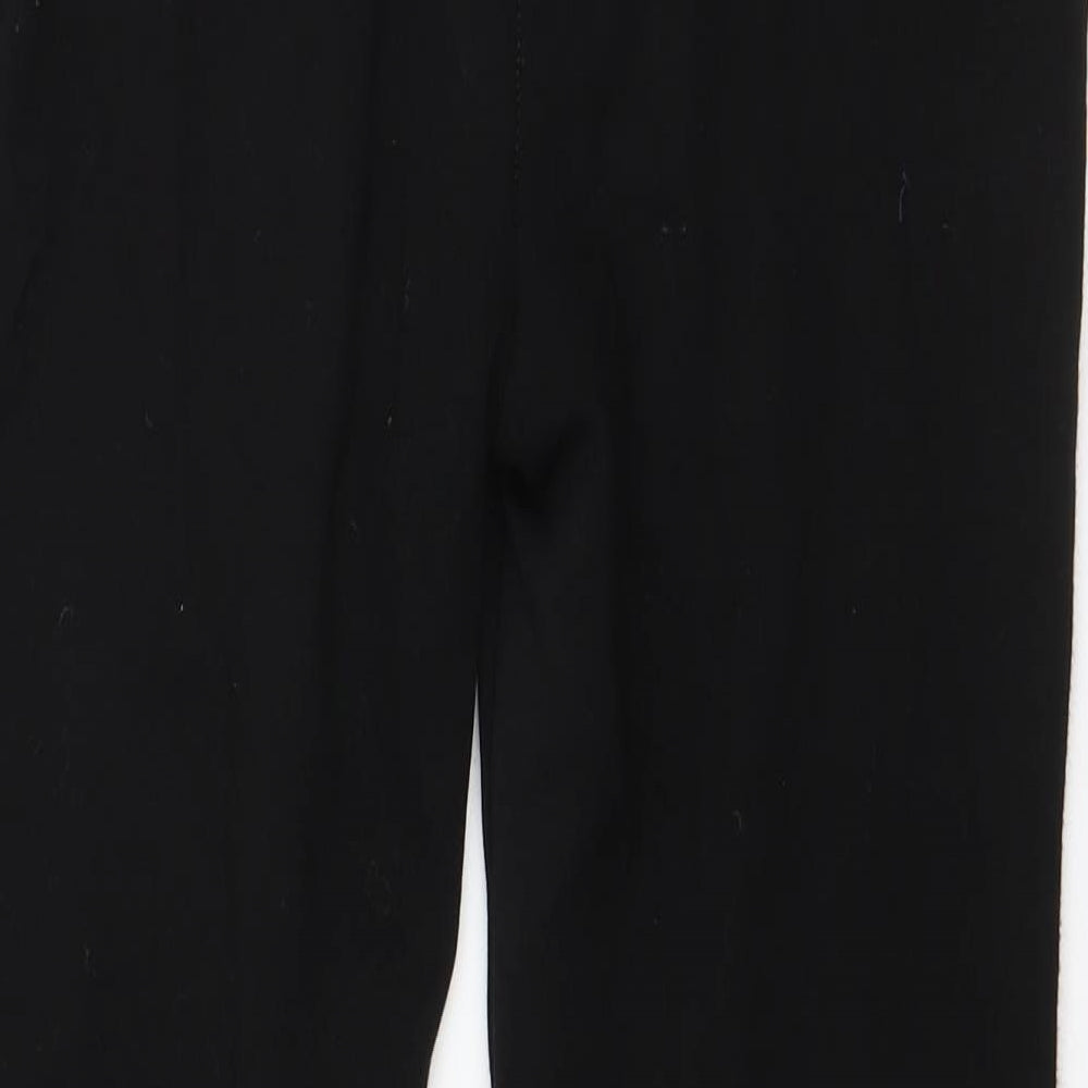 New Look Womens Black  Viscose Capri Leggings Size 10 L25 in