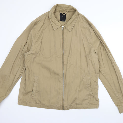 New Look Womens Brown   Jacket  Size XL  Zip