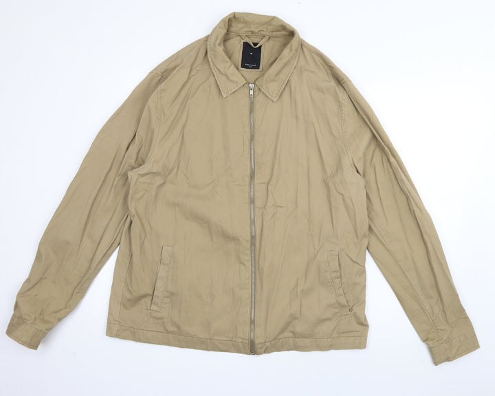New Look Womens Brown Jacket Size XL Zip