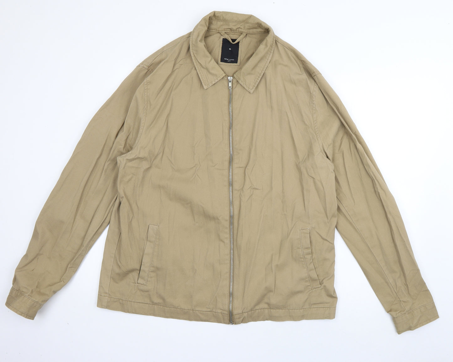 New Look Womens Brown   Jacket  Size XL  Zip