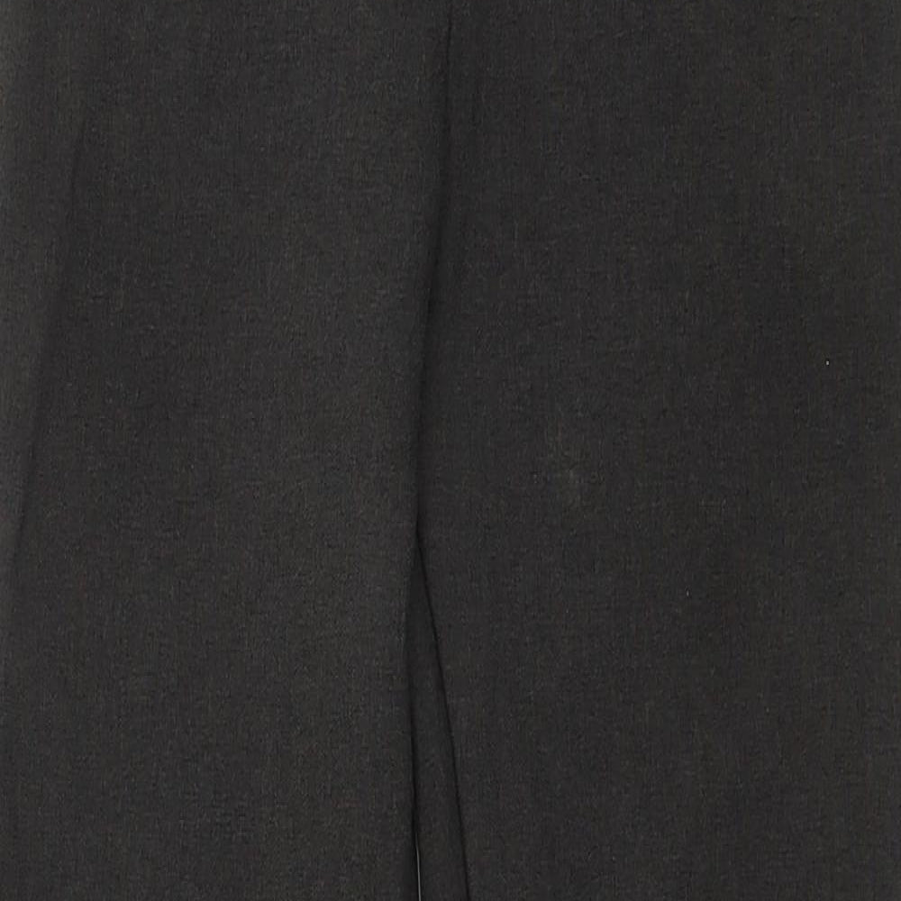 F&F Girls Grey  Polyester Dress Pants Trousers Size 9-10 Years  Regular Zip