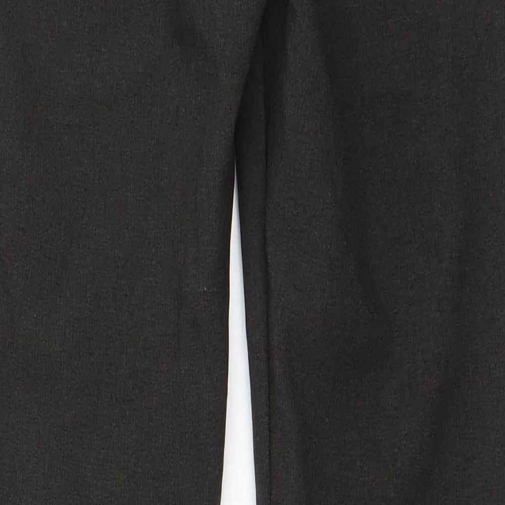 F&F Girls Grey  Polyester Dress Pants Trousers Size 9-10 Years  Regular Zip