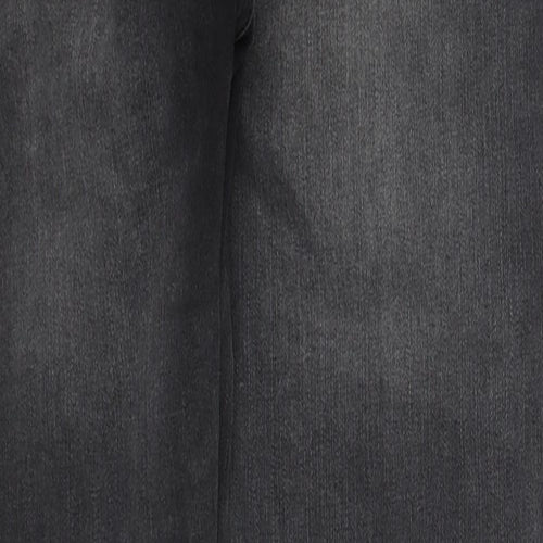 Hera Mens Grey  Cotton Skinny Jeans Size 30 L30 in Regular Button