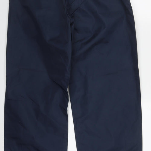 BT Mens Blue  Nylon Trousers  Size 30 L29 in Regular Button