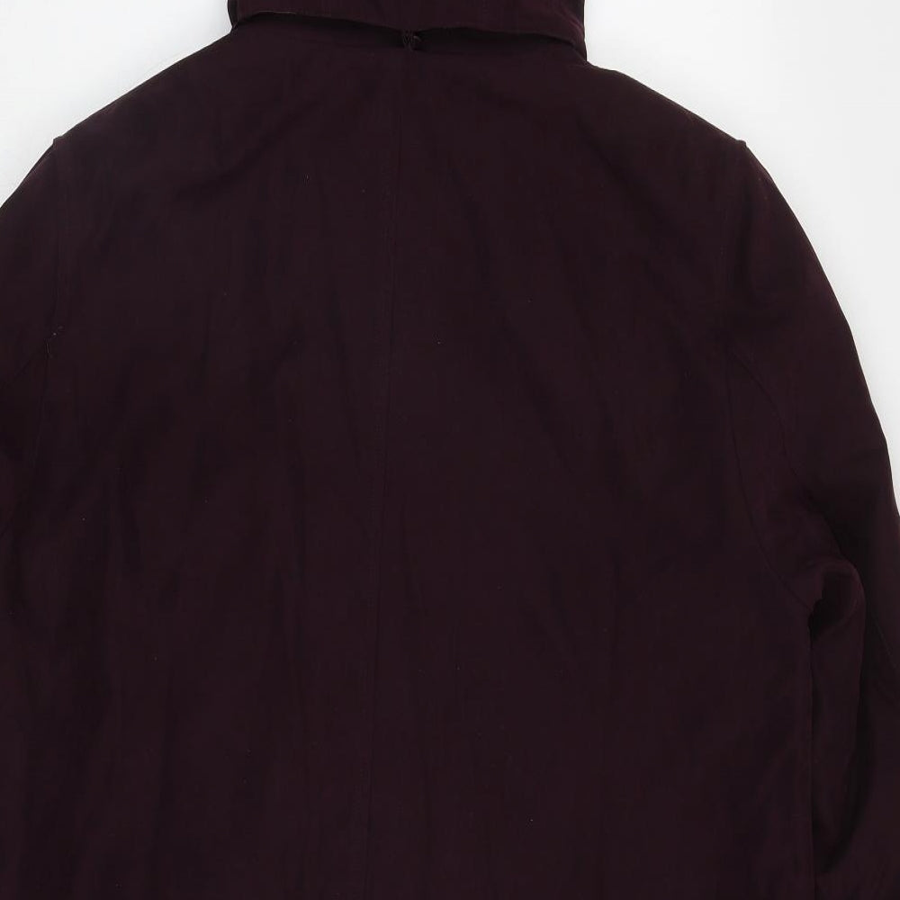 BHS Womens Purple   Jacket Coat Size 12  Zip