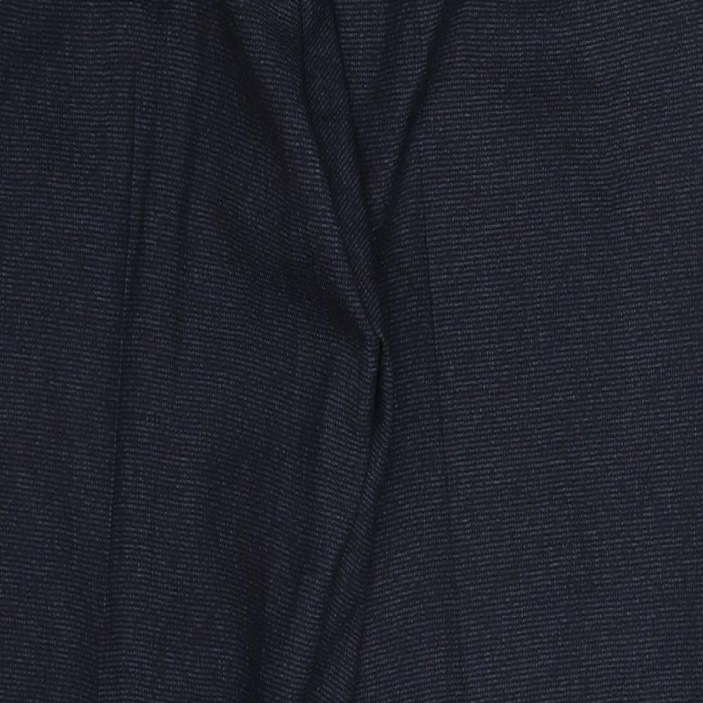 F&F Mens Blue  Polyester Trousers  Size 36 L31 in Regular Button