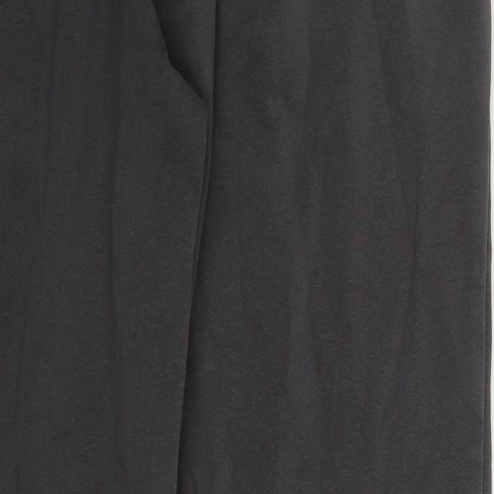 Kangaroo Poo Mens Grey  Cotton Sweatpants Trousers Size XL L28 in Regular Drawstring