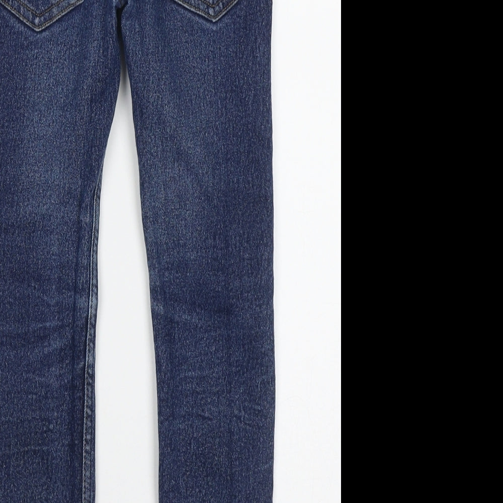 Matalan Boys Blue  Cotton Skinny Jeans Size 7 Years  Regular
