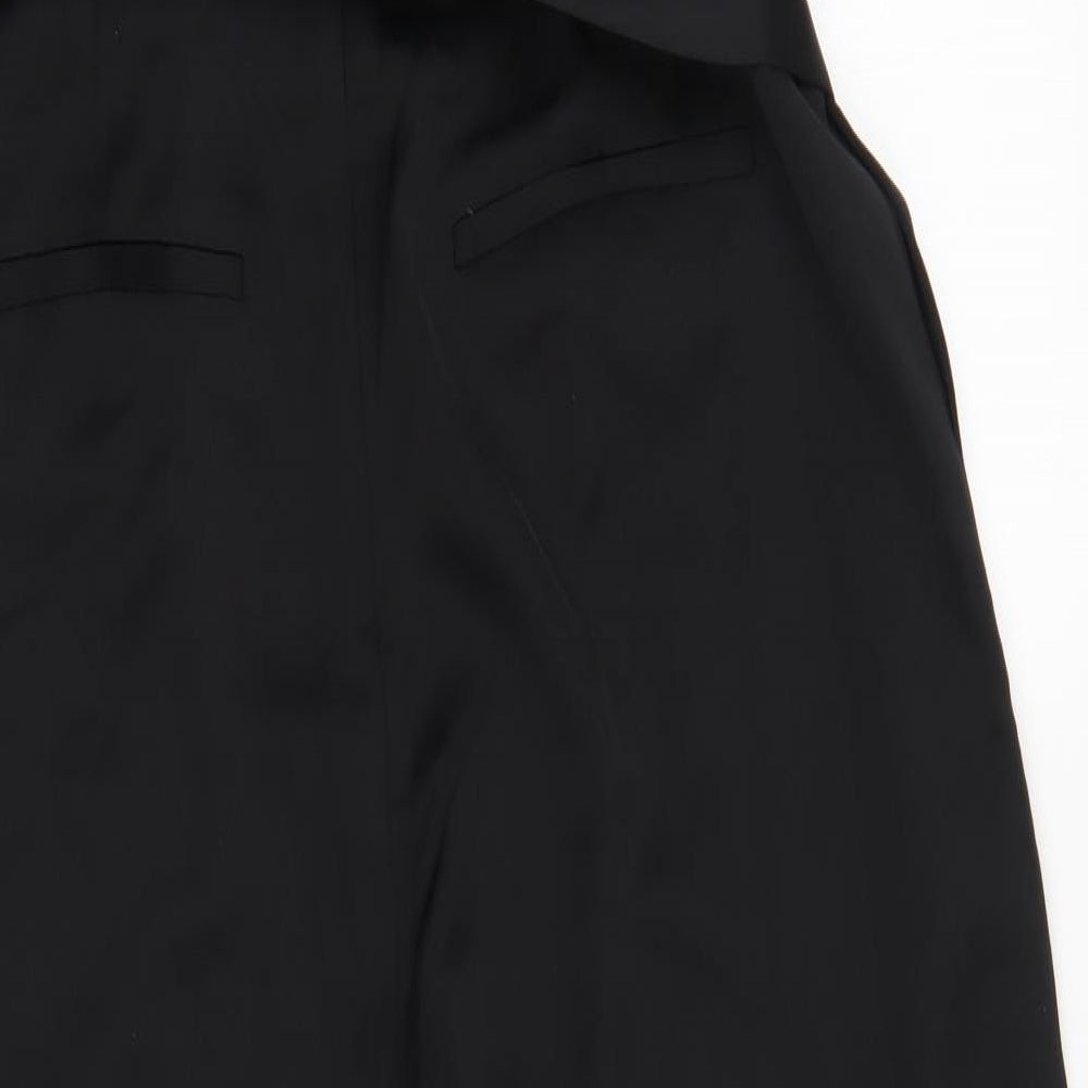 V by Very Womens Black  Polyester Jumpsuit One-Piece Size 18 L29 in Zip