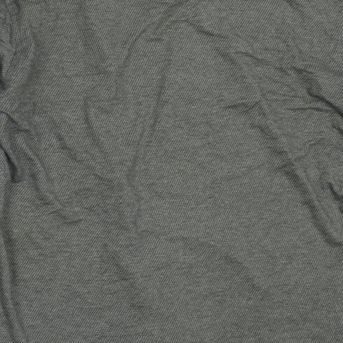 Zudio Mens Green  Cotton  Button-Up Size 2XL Collared