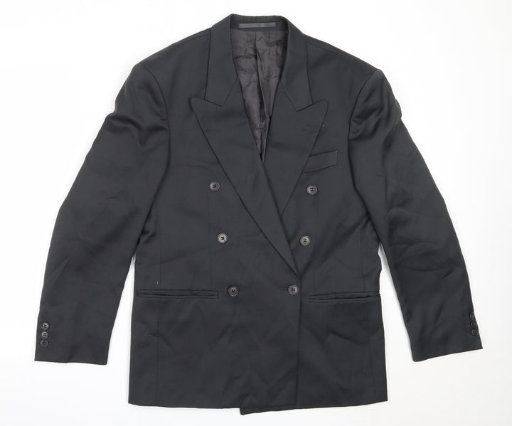 Principles Mens Grey Polyester Jacket Blazer Size 36