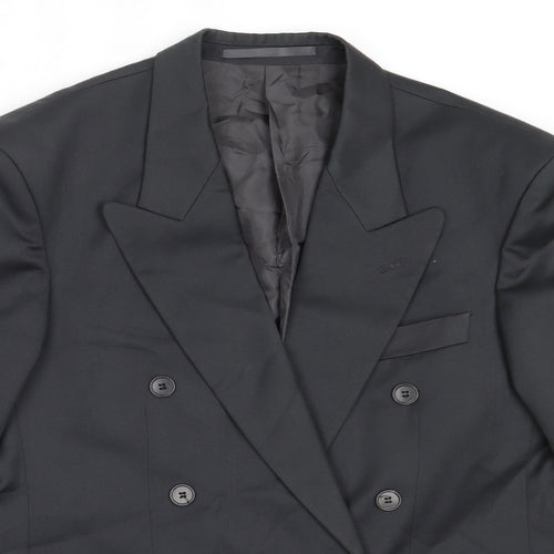 Principles Mens Grey  Polyester Jacket Blazer Size 36
