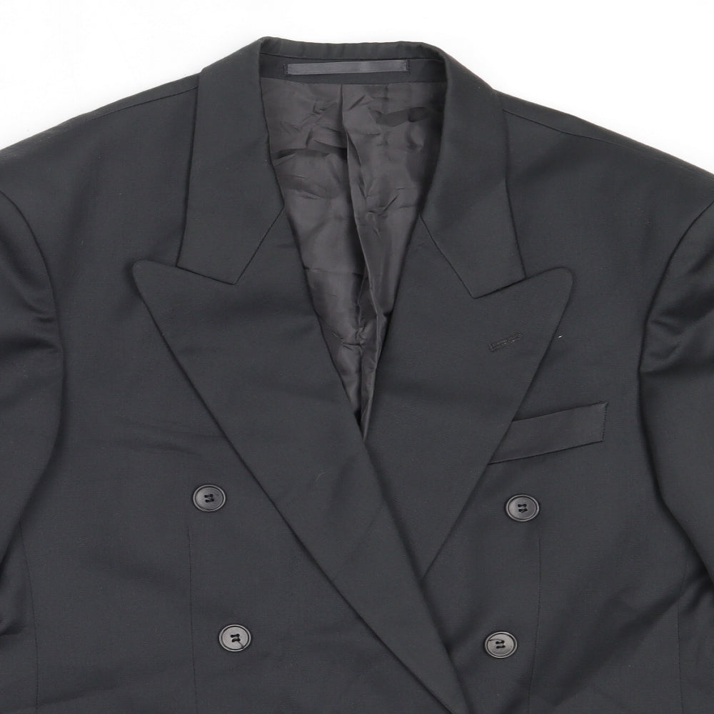 Principles Mens Grey  Polyester Jacket Blazer Size 36