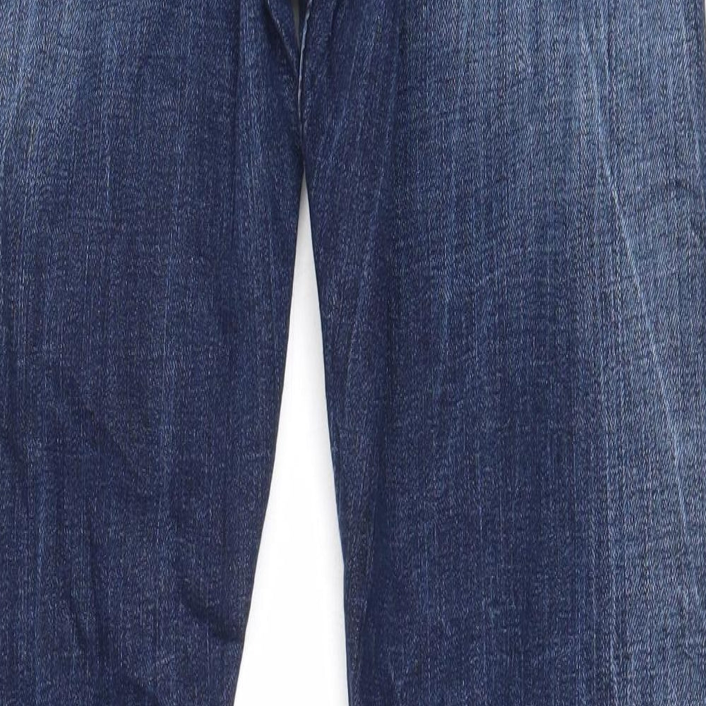 883 Police Mens Blue  Cotton Straight Jeans Size 30 in L31 in Regular